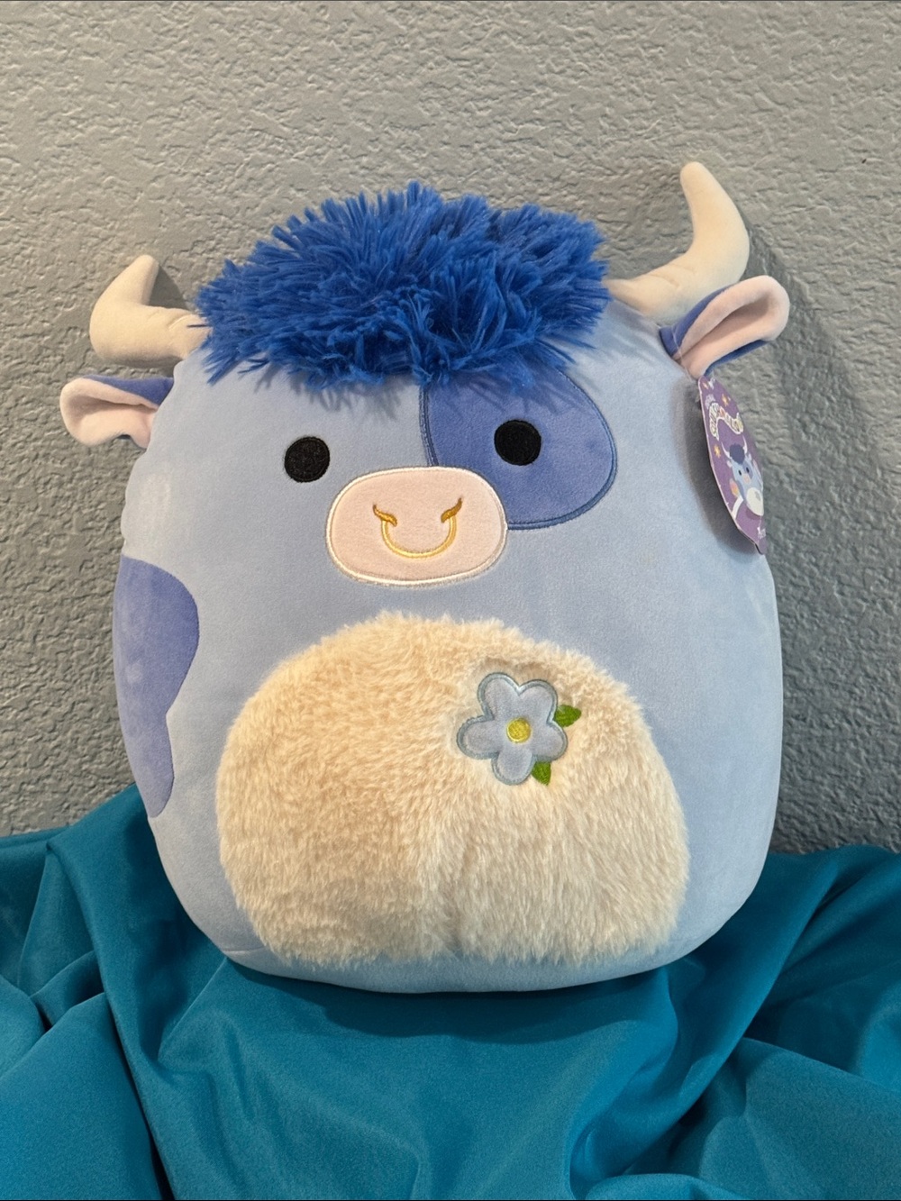 Squishmallows Bermayeh the Cow Plush
